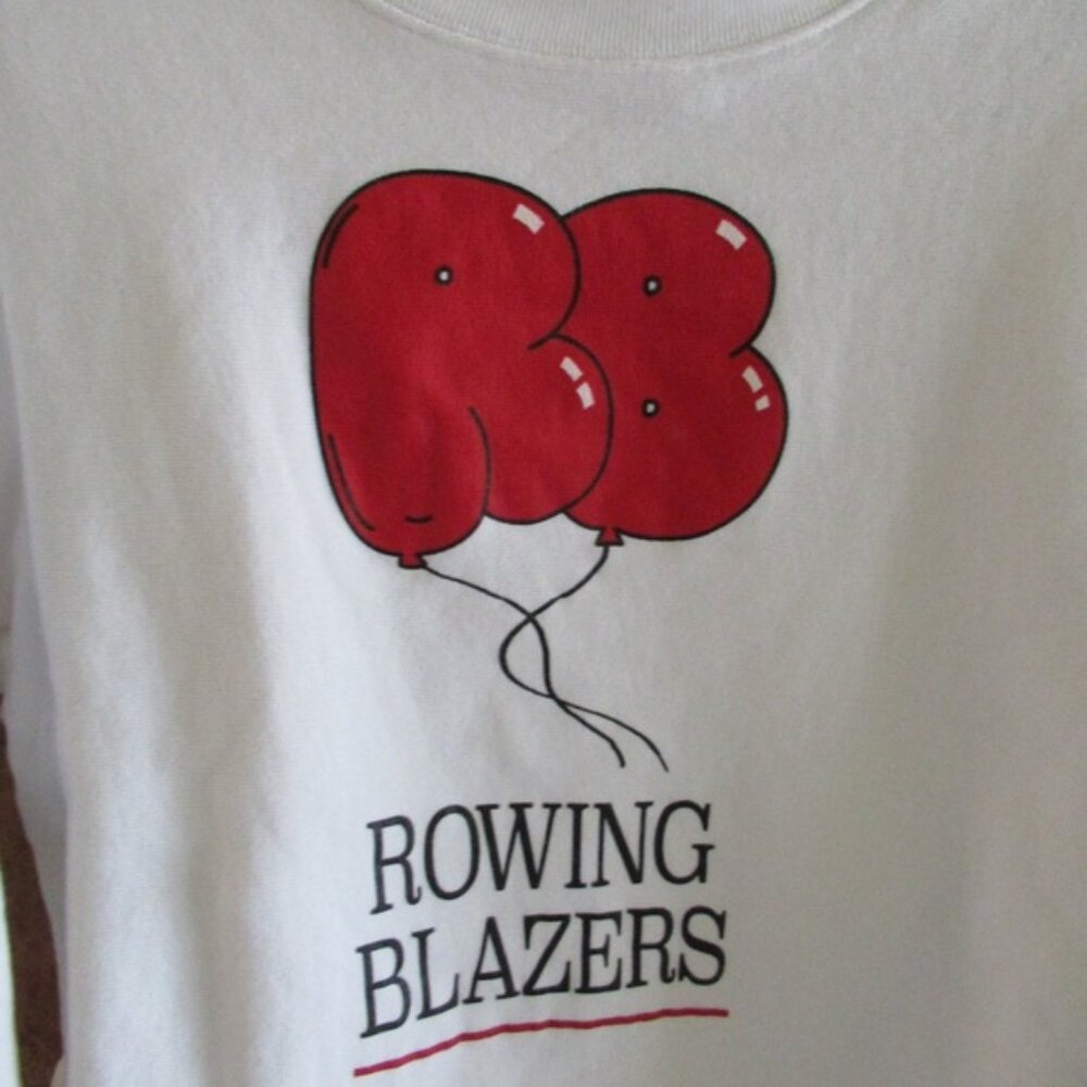 Rowing Blazers Balloon Logo Crop Sweatshirt White XL - Picture 6 of 10
